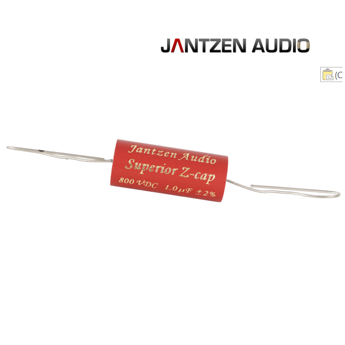 Jantzen Audio (เดนมาร์ก) คาปาซิเตอร์ Z-cap Superior 1uf 800V (1mf) ราคา 1 ชิ้น