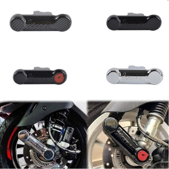ส้อมสังกะสีสีขาวโครเมียมสําหรับ Vespa Sprint Primavera LX/S GTS/GTV