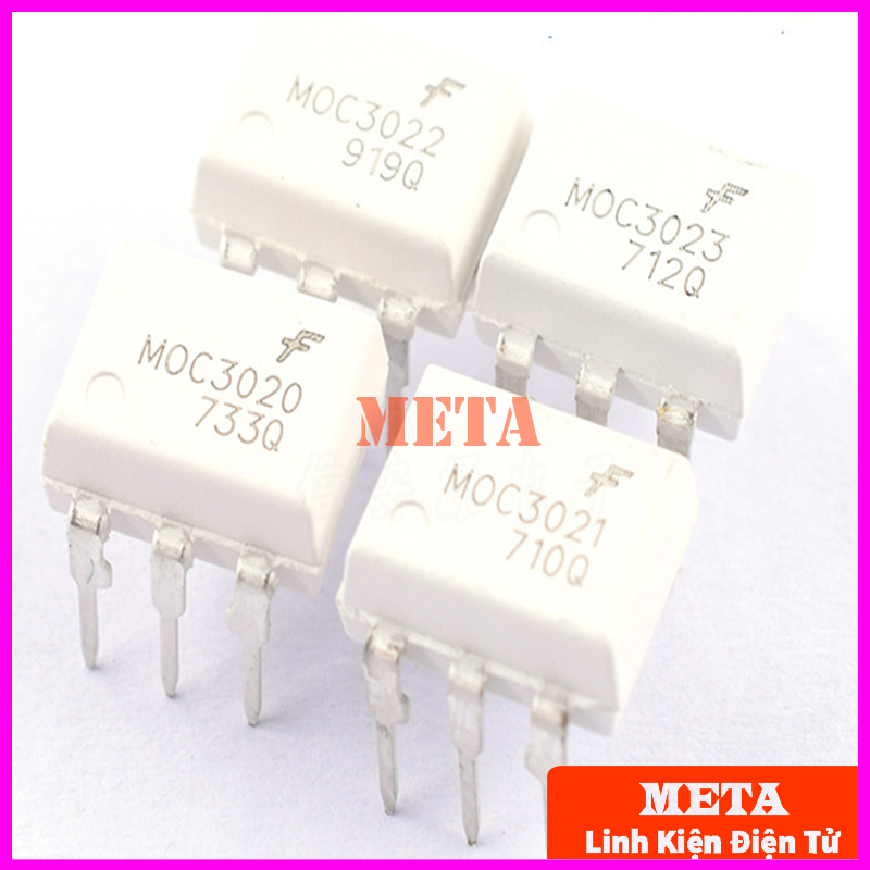 Moc3020 ของแท้, MOC3021, MOC3022, MOC3023, pin triac driver IC