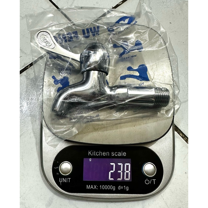 [ WU FENG TAIWAN ] ก๊อกน้ํา Wufeng WF 151D พร้อมเกลียวทองแดงชุบโครเมียม 21 อัน SUPER DURABLE - NO MI