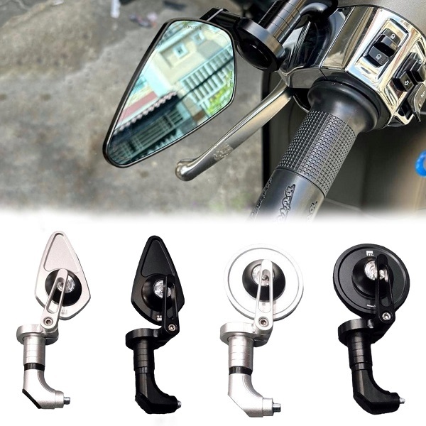 กระจก MotoGadget CNC คุณภาพสูงในทุกสี