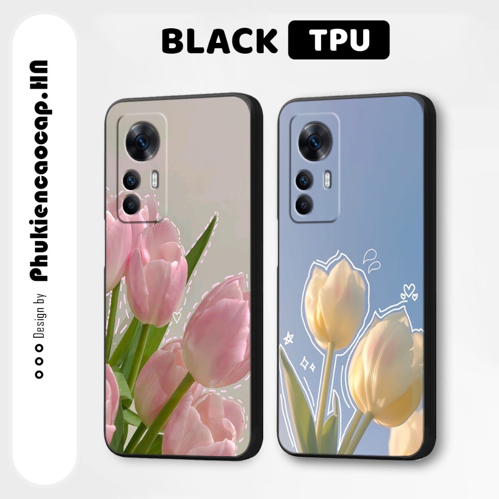 เคส Xiaomi 12T / Xiaomi 12T Pro - เคส TPU คุณภาพสูงพิมพ์ลายดอกไม้ทิวลิป ทันสมัย