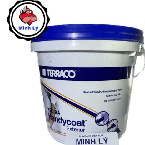 ยืดหยุ่น Terraco HandyCoat ภายนอก Premixed Wall Putty สําหรับภายนอก - Adhesive Wall Putty - ผงแบบยืด