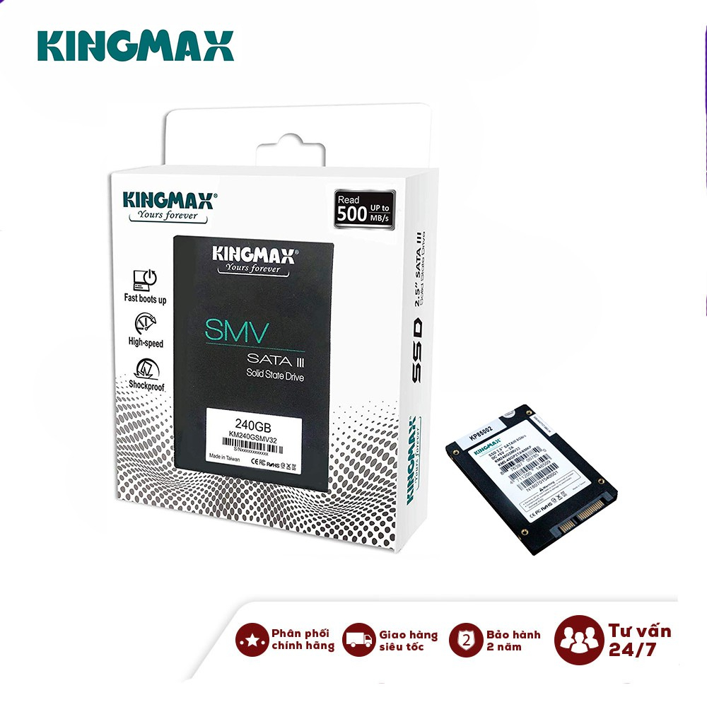 Kingmax 240GB SSD และ KINGMAX 120GB SSD - แสตมป์ Vien Son ของแท้