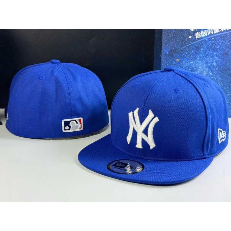 หมวก Snapback - หมวกเบสบอลปักลาย N/Y ขนาดหาง 55,5 ซม. - 58 ซม. แฟชั่นยุโรป
