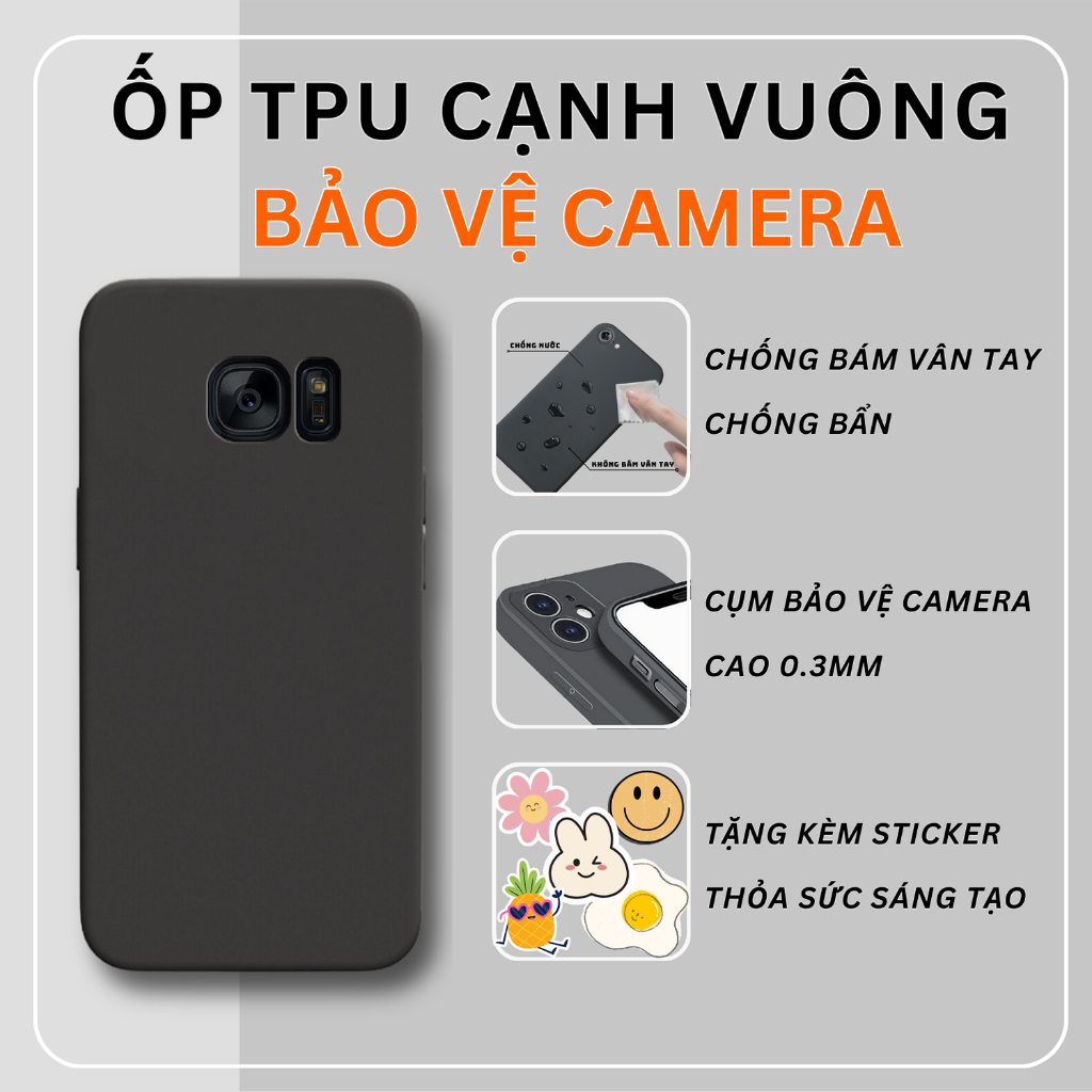 SamSung Note 5- S6- S6 Edge- S7- S7 Edge- Note Fe (Fan Edition) เคส Square Edge UNICASE |เคสโทรศัพท์