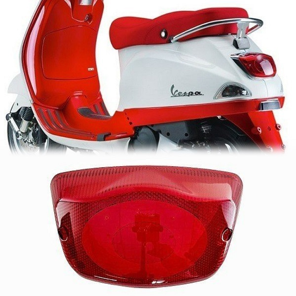 ฝาครอบไฟท้ายคุณภาพดีสําหรับ Vespa LX LXV (ทุกรุ่น)
