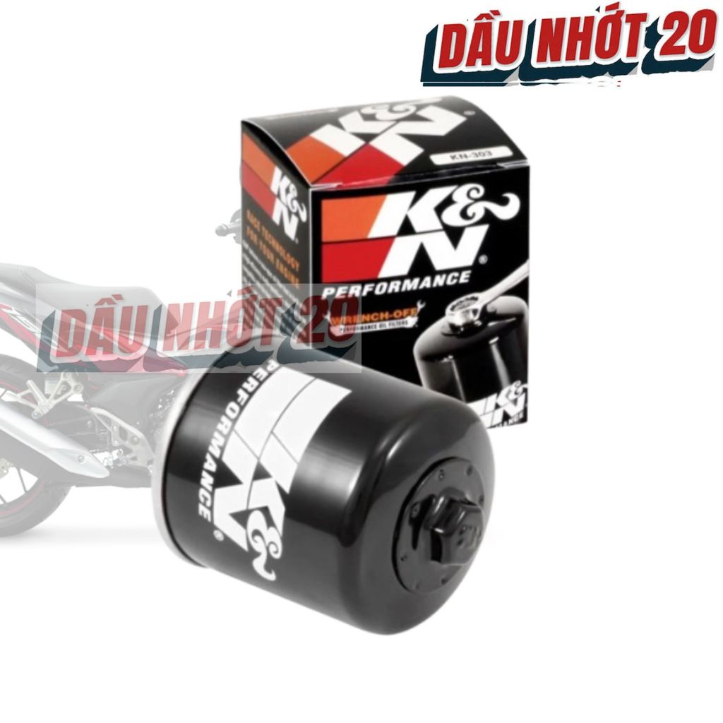 กรองน้ํามันเครื่อง KN 204-1 สําหรับรถกระจัดขนาดใหญ่สินค้าของแท้