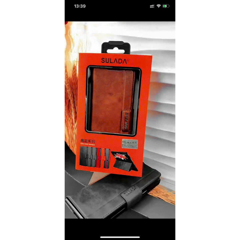 เคสพับสองด้าน Suada ของแท้สําหรับ Zfold3/4/5/6