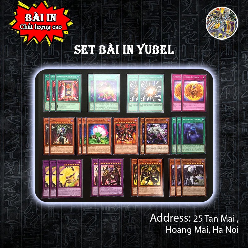 [การ์ดพิมพ์ลาย Yu-gi-oh] ชุดการ์ดพิมพ์ลาย (18) - Yubel