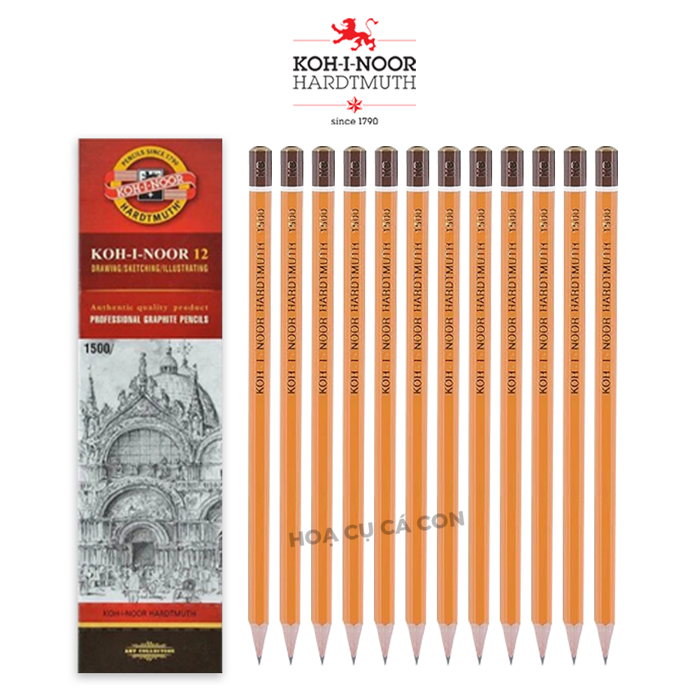 [FISH] Tiep LEAD - KOH LEAD - KOH-I-NOOR HARDTMUTH 1500 - LEAD - FINE ART LEAD - GOLD BODY LEAD