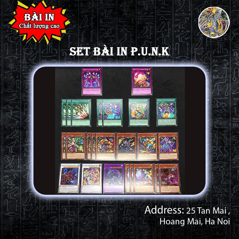 [การ์ดพิมพ์ลาย Yu-gi-oh] ชุดการ์ดพิมพ์ลาย (50) - PONK