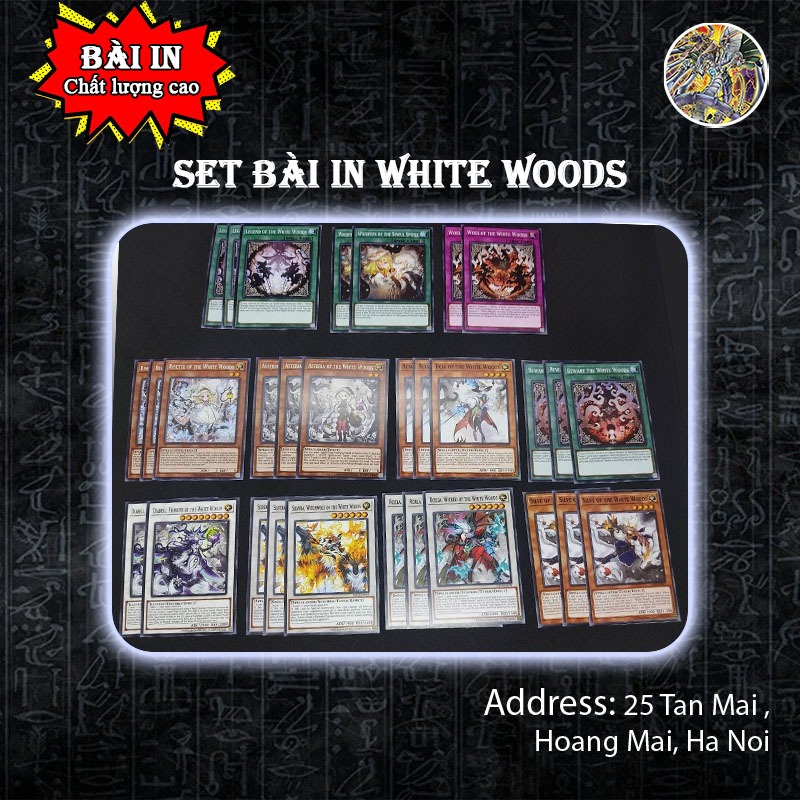 [การ์ดพิมพ์ลาย Yu-gi-oh] ชุดการ์ดพิมพ์ลาย (107) - White Woods
