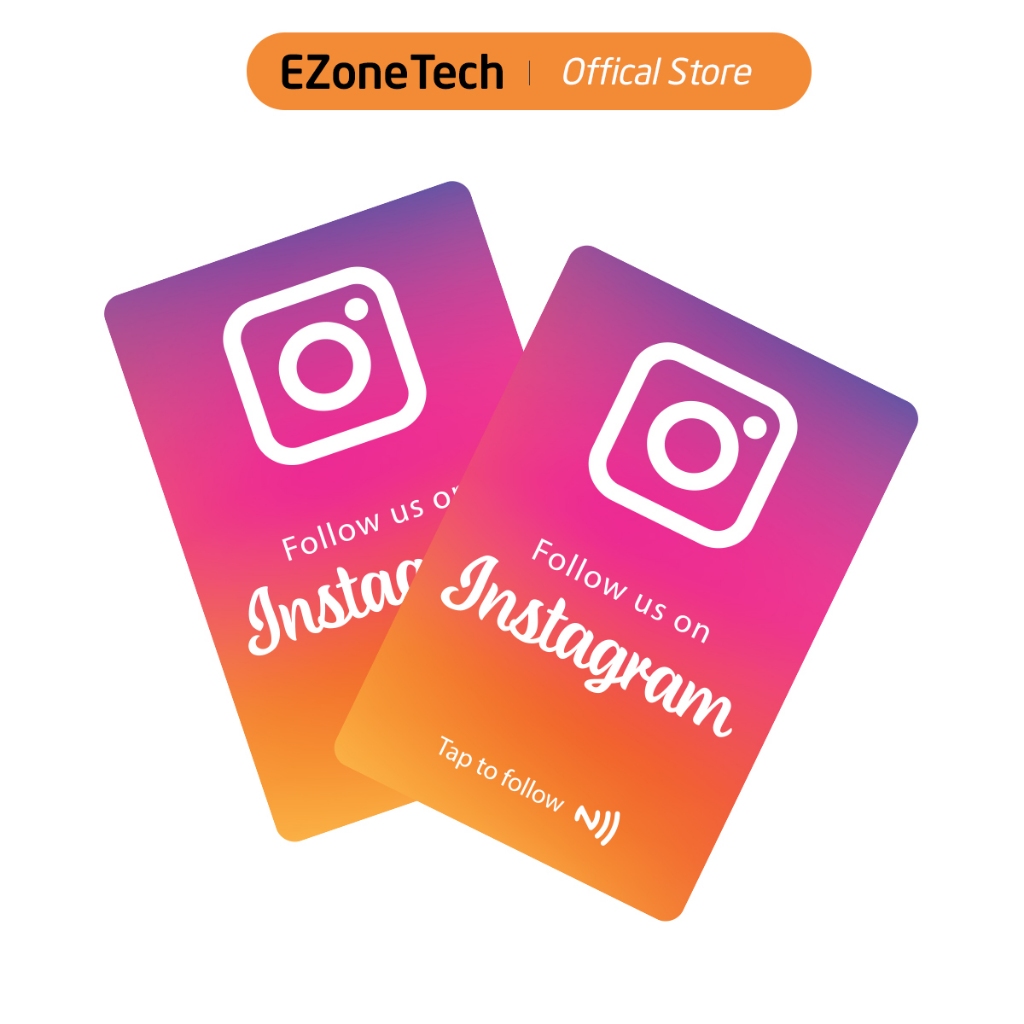 การ์ด NFC Review Instagram เพิ่มตัวติดตามช่อง-EZoneTech