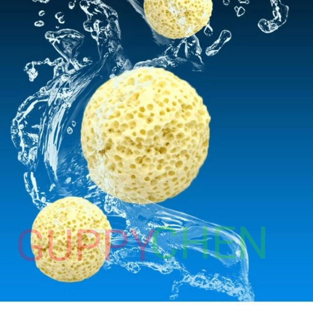 Golden Ball Porcelain - วัสดุกรองสําหรับตู้ปลา