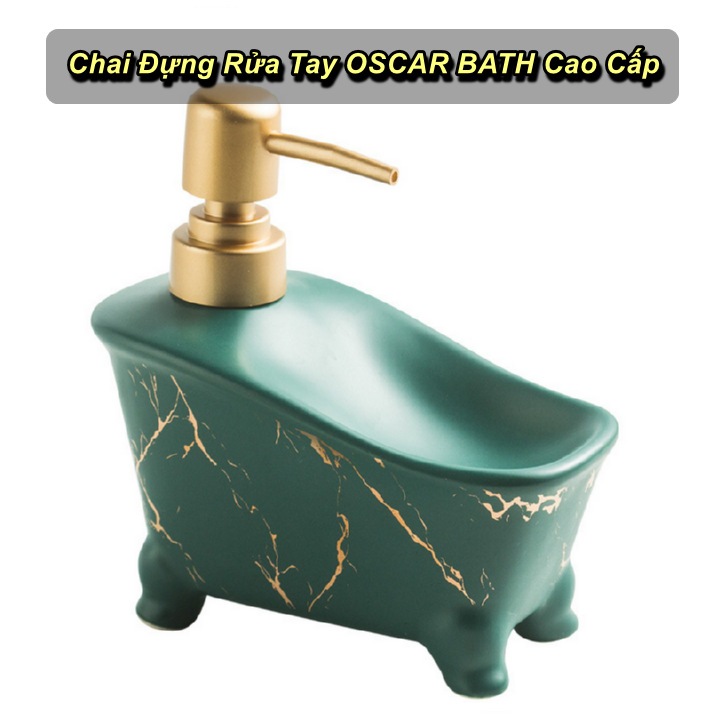ขวดสบู่ล้างมือ OSCAR BATH พรีเมี่ยม - King Sport VN
