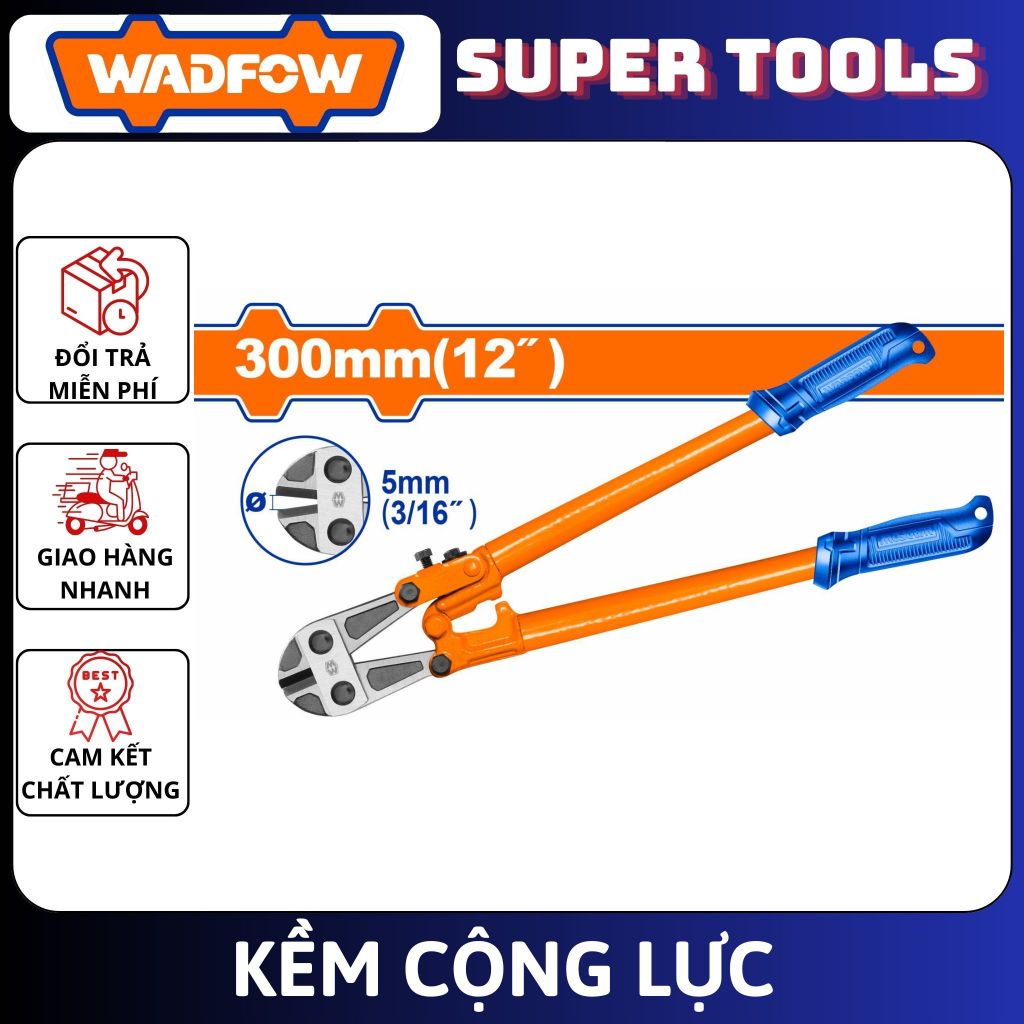 WADFOW TOOLS คีมบังคับ 12" WBC1112