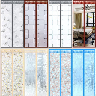 Rèm Cửa Ngăn Lạnh Điều Hòa Rèm Cửa Nam Châm Chống Thấm Nước Rèm Nhà Tắm Chống Thấm Nước Nhựa EVA Pabaro
