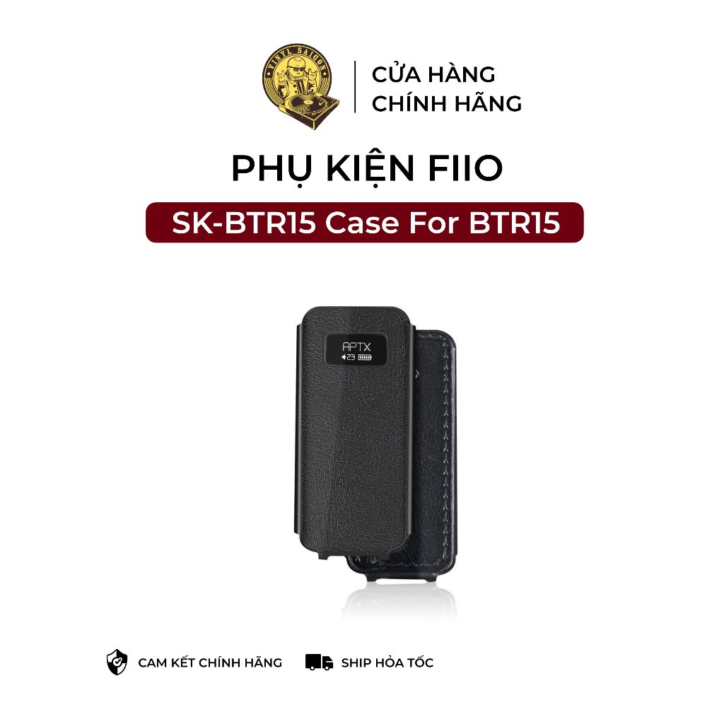 FiiO SK-BTR15 เคสหนังป้องกันสําหรับ FiiO BTR15 dongle