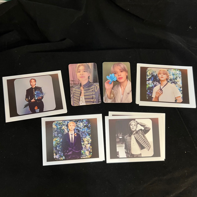 Photocard Card Album JIMIN MUSE ของแท้ Oficial