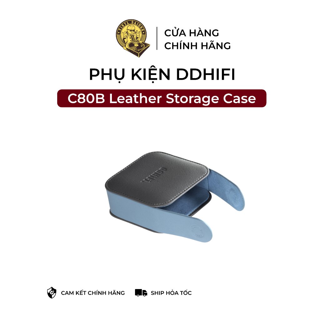 DDHiFi C80B เคสหนังใส่หูฟังชนิดใส่ในหู