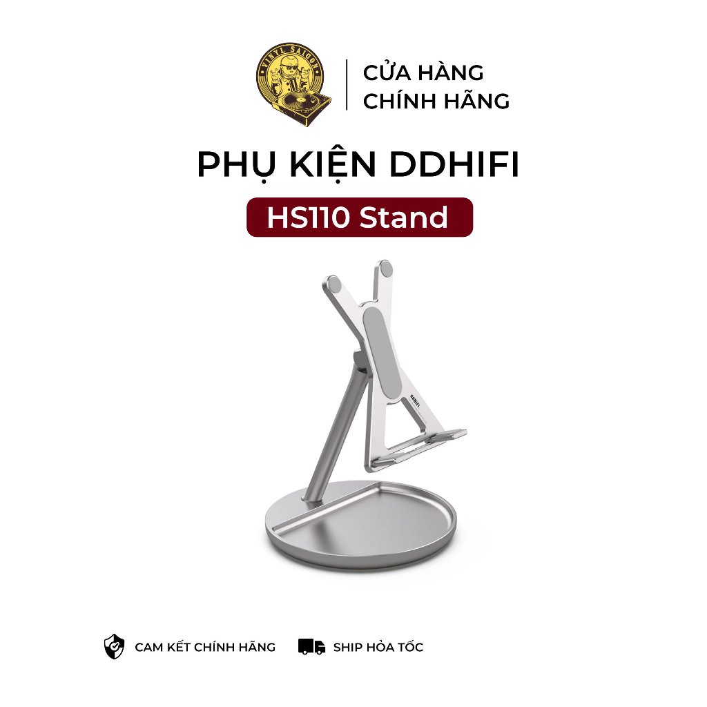 DDHiFi HS110 ขาตั้งโลหะ ที่วางโทรศัพท์มัลติฟังก์ชั่น