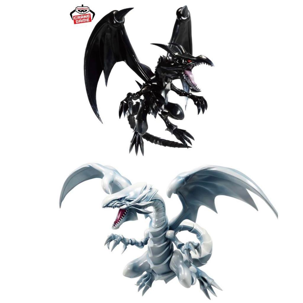 Yugioh - Red Eyes Black Dragon & Blue Eyes White Dragon Figure ของแท้ Bandai