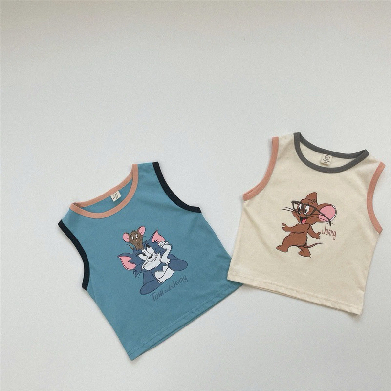 เสื้อ Tom / jerry cat สําหรับลูกน้อยที่รักเท่านั้น ไซส์ 80