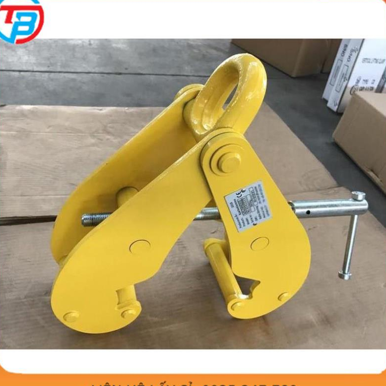 Beam Clamp 2 ตัน Beam Clamp เต็มไปด้วยไฟฟ้า Rig, 2-Ton Beam Pad พร้อม Mount เปิดจาก 75-220 มม.