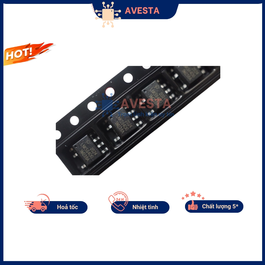 พลัง IC LNK564DG LNK564 SOP-7 พลังบูรณาการเสื้อกั๊ก