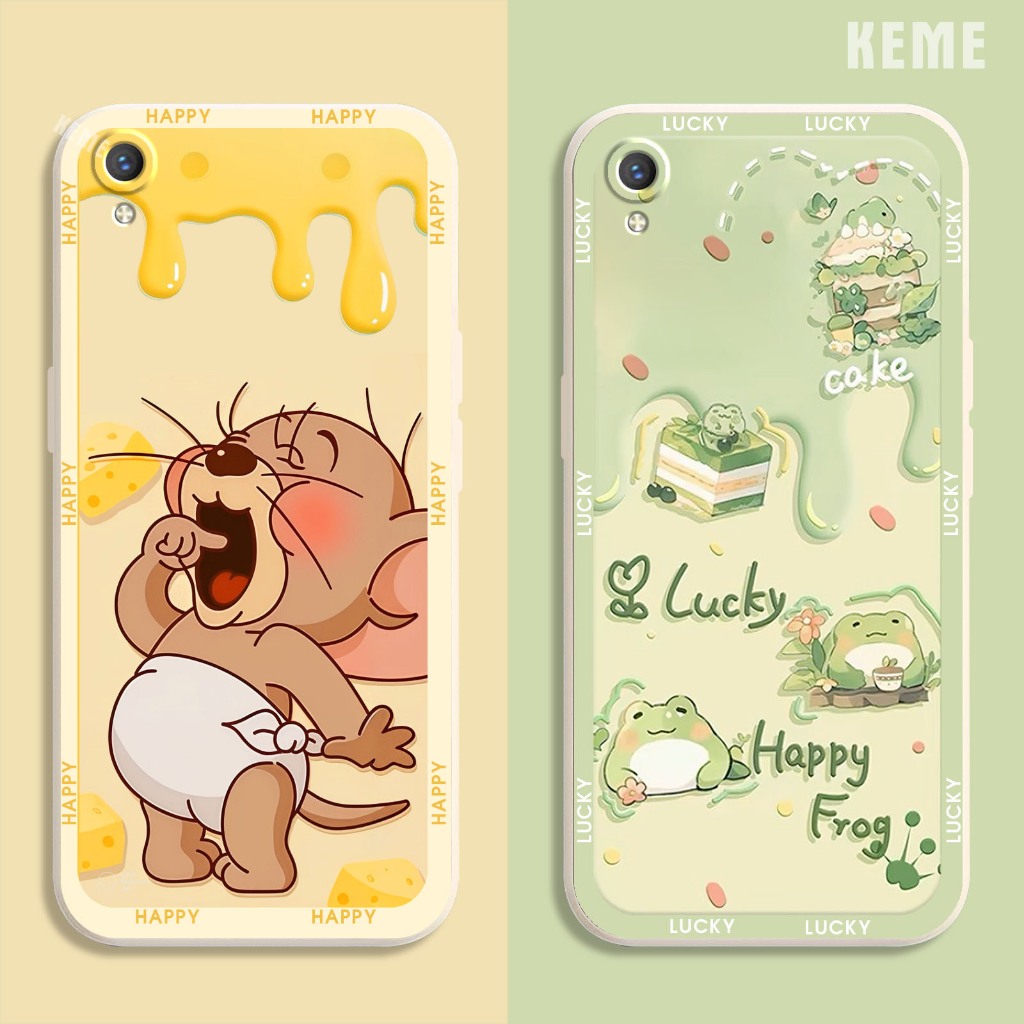 [ขอบเหลี่ยม][กันรอยกล้อง] เคส Oppo Neo 9 / A37 / A37f / A37fw / A37s พิมพ์ลายนักบินอวกาศน่ารัก