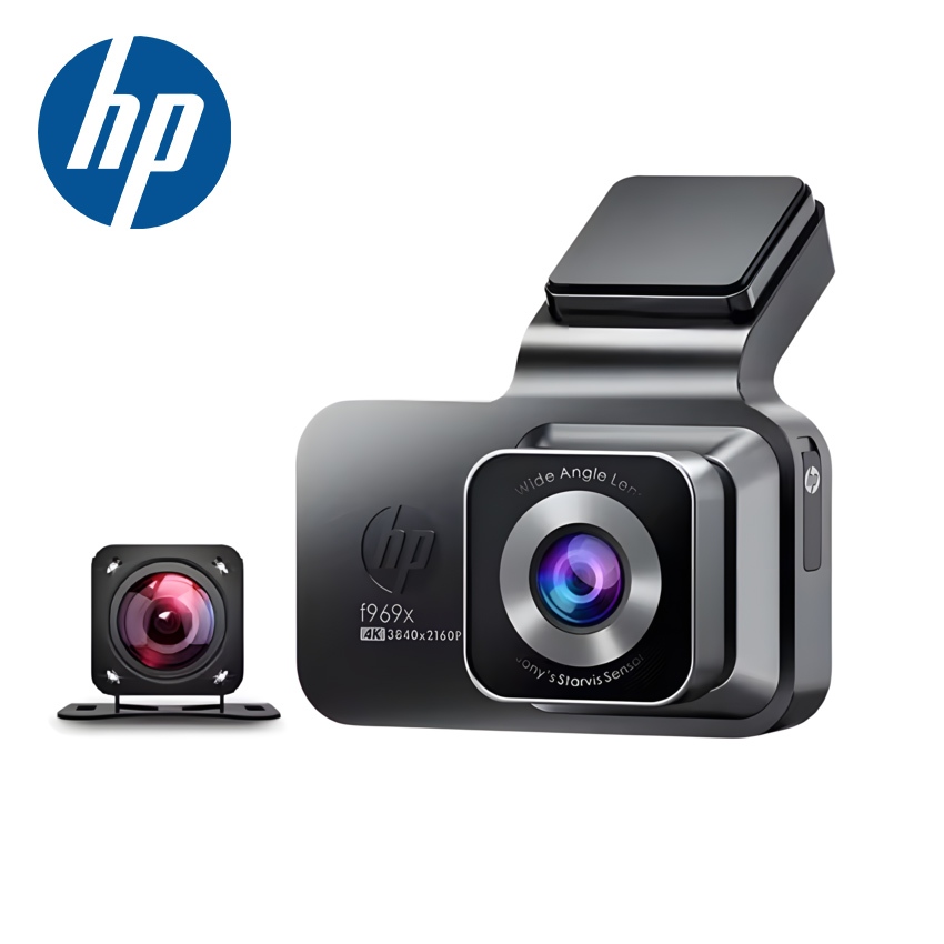 กล้องติดรถยนต์พร้อม Ultra HD, Wifi, ความละเอียด UHD แบรนด์ HP premium American - F969X
