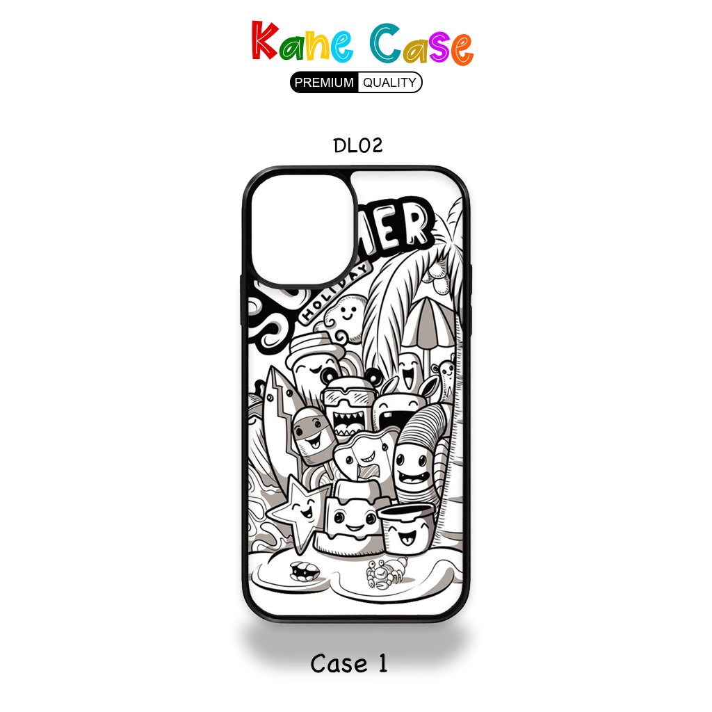 KANECASE เคส iPhone [DL02] Doodles Collection Silicon TPU iPhone 5 -> 16 Pro Max