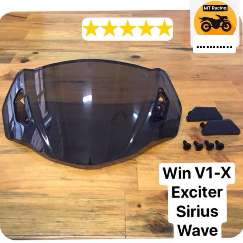 บังลมสําหรับ Winner V1 Winner X Wave Exciter 135 มงกุฎสไตล์zhipat ควัน