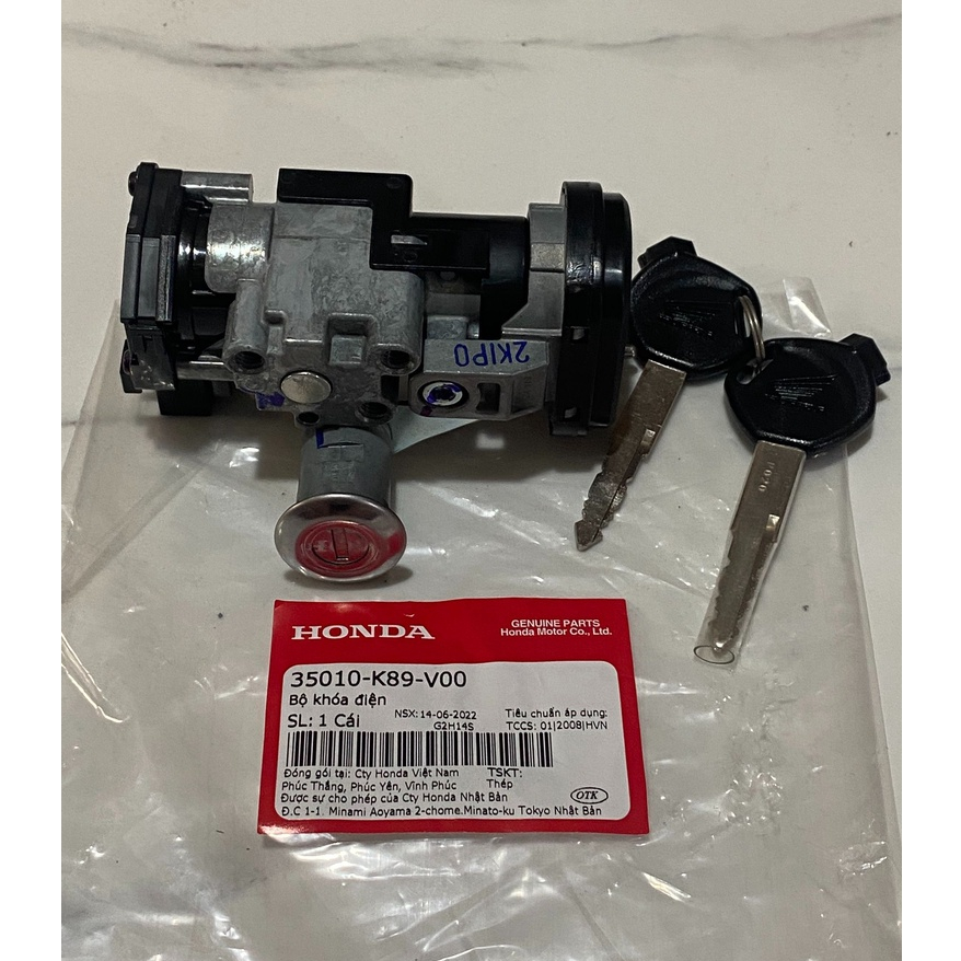 ชุดล็อคไฟฟ้า | ล็อค Honda WAVE A110 แท้ (35010-K89-V00)