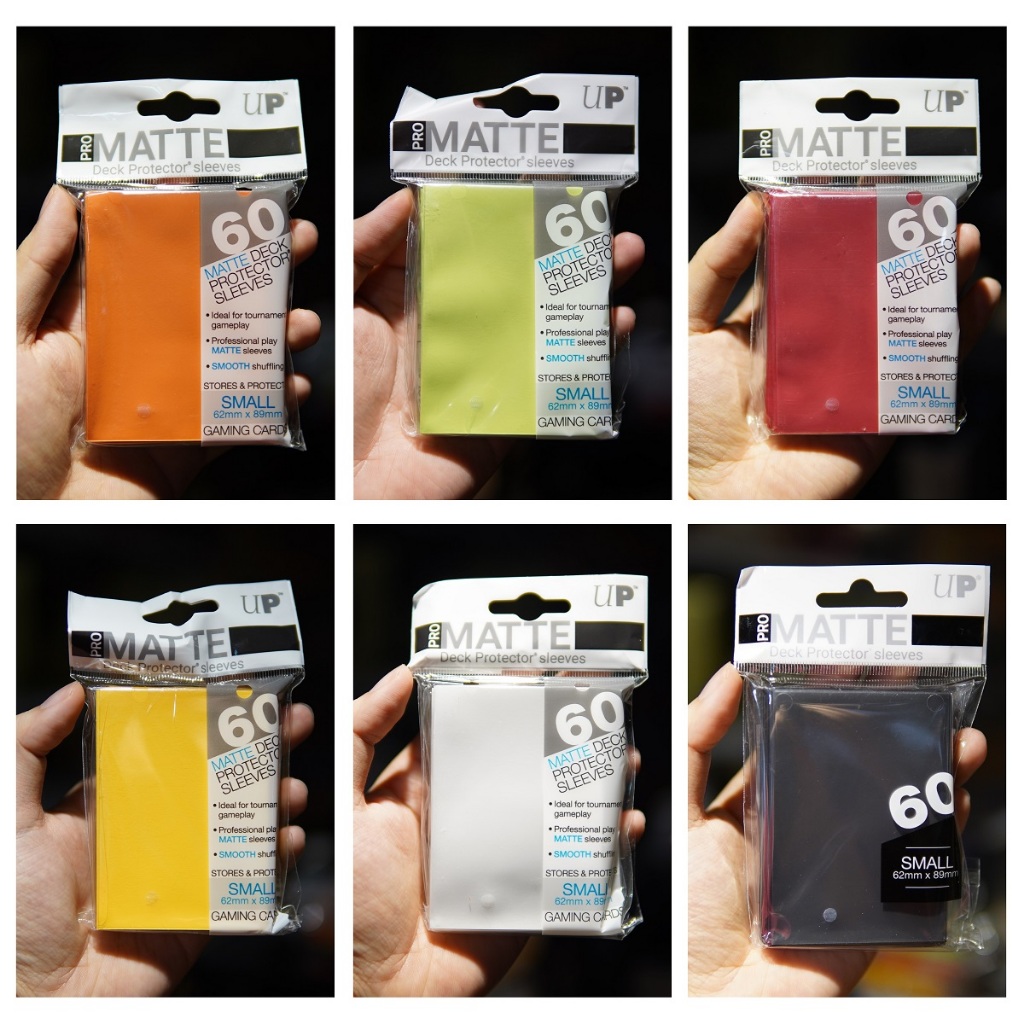 Sleeve ULTRA Pro - ฝาครอบการ์ด Pro Matte สําหรับ Yugioh, Vanguard - นําเข้าจากอเมริกา - 60 ชิ้น