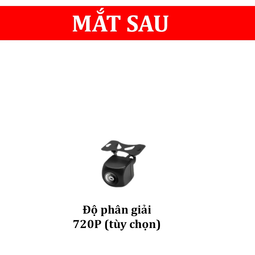 กล้องหลังความละเอียด 720P สําหรับ dash cam F965W + F986W. ยี่ห้อ HP