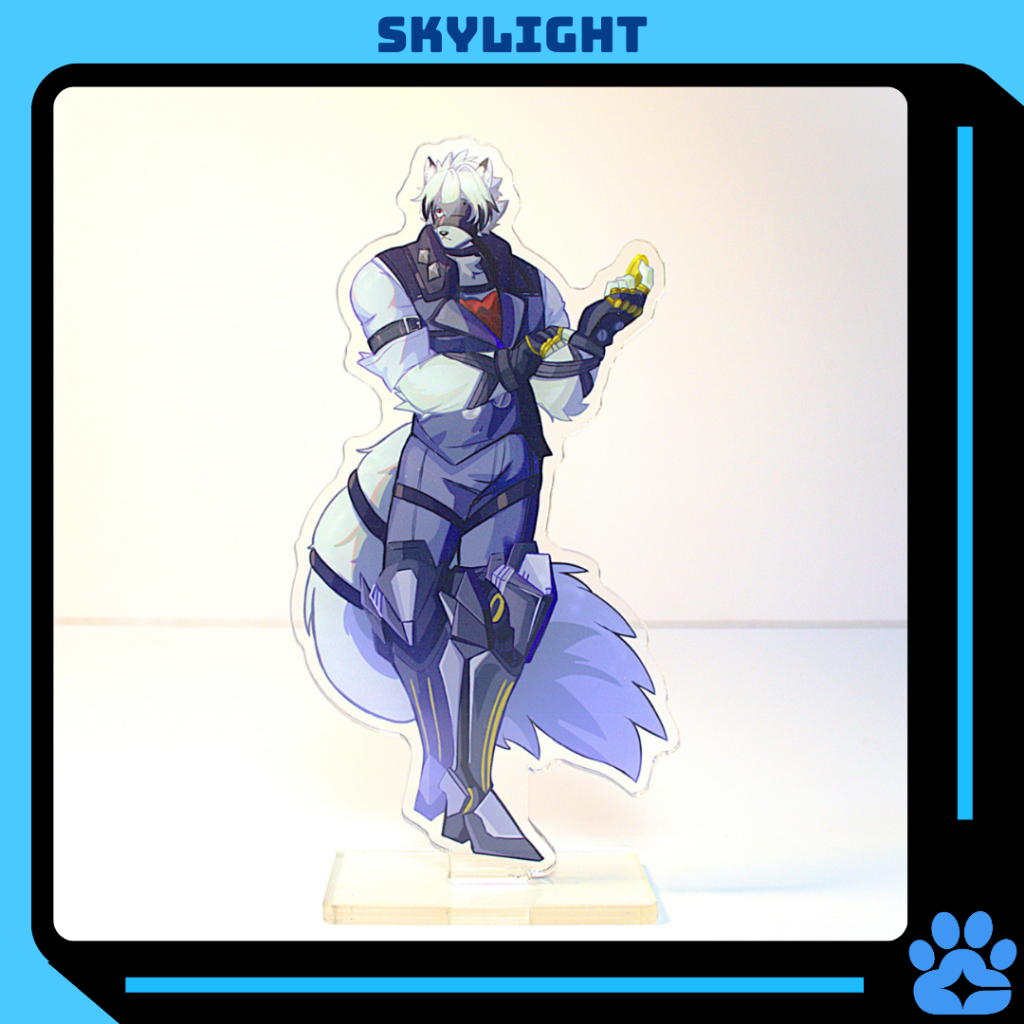 Furry Standee รุ่น VON LYCAON - Zenless Zone Zero mica พลาสติก 14ซม.