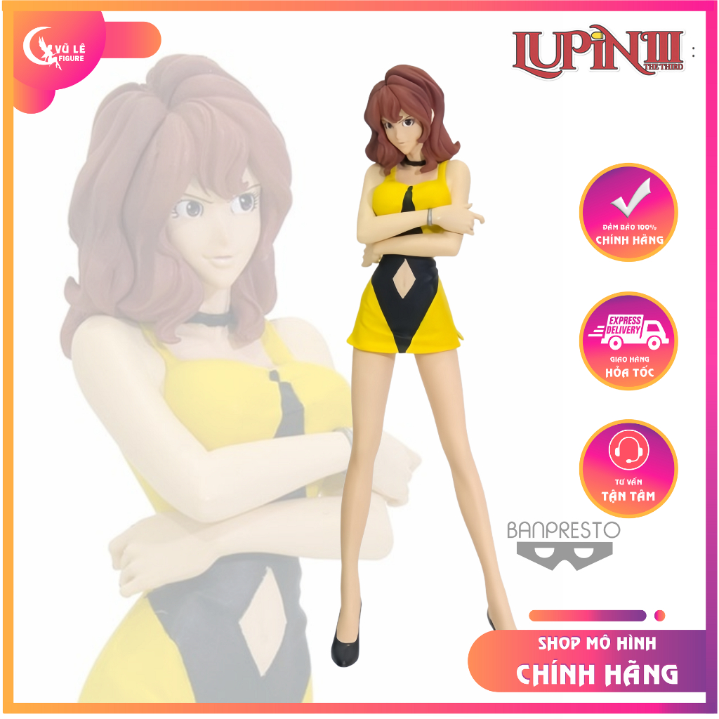 Lupin III - Mine Fujiko ของแท้ Banpresto Model - DX Stylish Figure 1st Ver TV