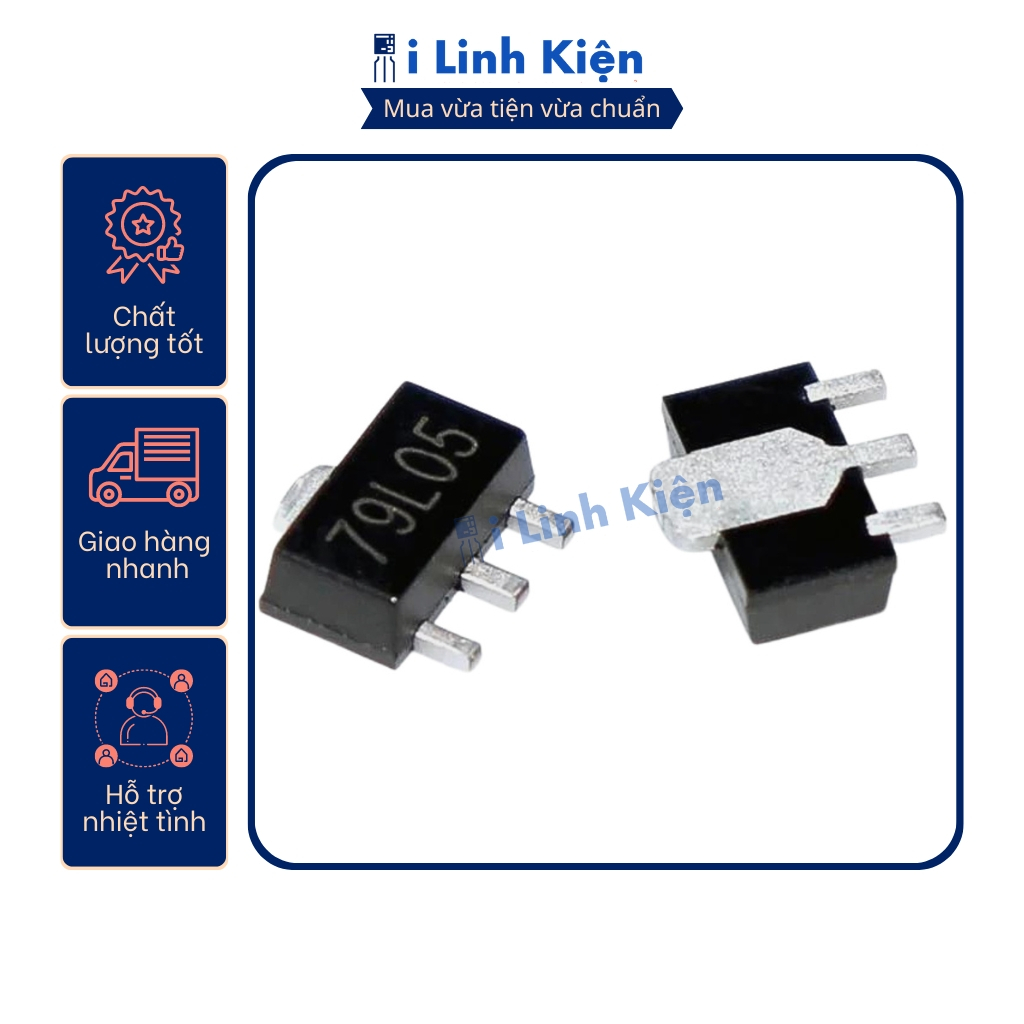 79L05 79L08 79L09 79L12 79L15 SOT-89 ไอซีไฟแท้