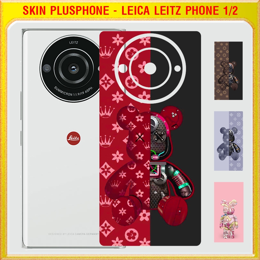 สติ๊กเกอร์ผิวสําหรับ Leica Leitz Phone 1/ Leitz Phone 2 พร้อมภาพ BearBrick