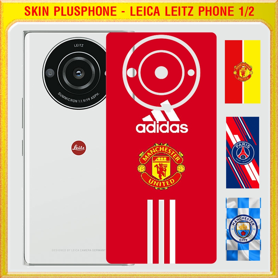 สติ๊กเกอร์ผิวด้านหลังพร้อมโลโก้ทีมฟุตบอลสําหรับ Leica Leitz Phone 1/ Leitz Phone 2