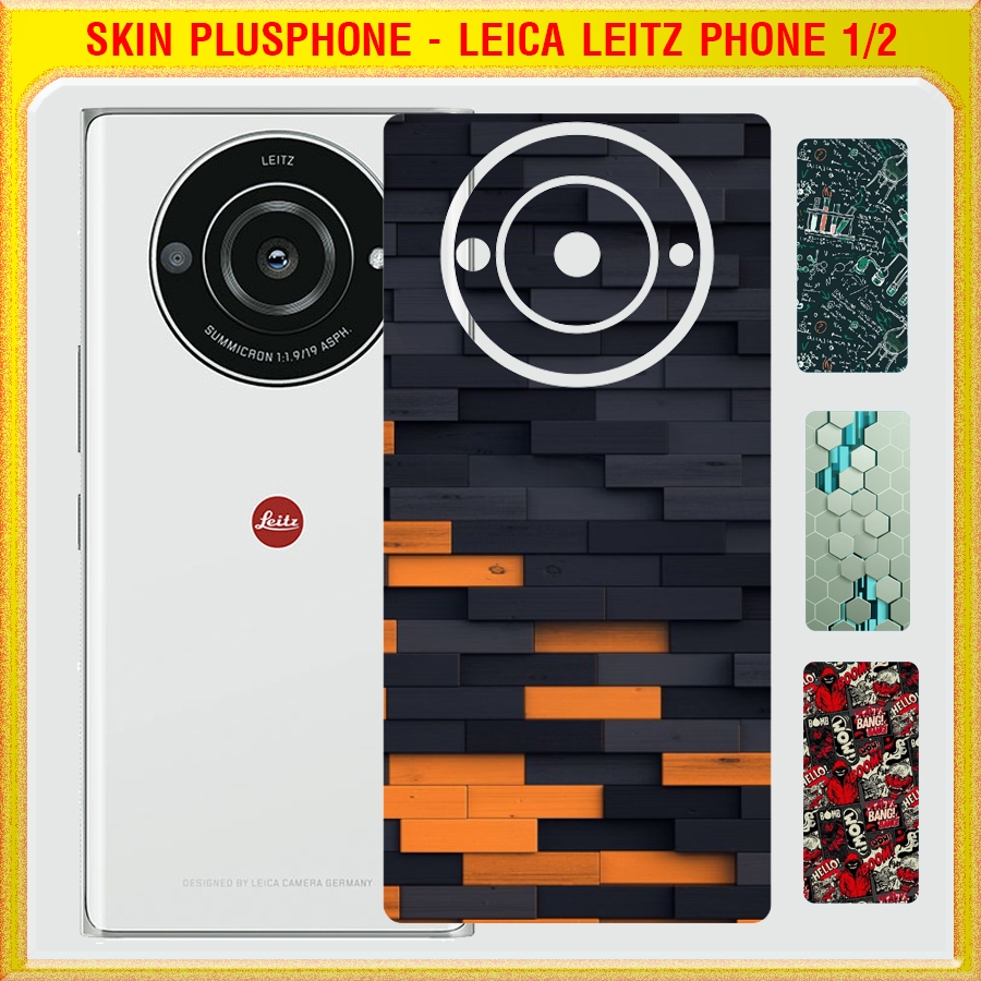 สติ๊กเกอร์ผิวด้านหลังสําหรับ Leica Leitz Phone 1/ Leitz Phone 2 พิมพ์ด้วยโมเดลสุดฮอตมากมาย
