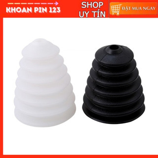 Dụng Cụ Chắn Bụi Máy Khoan Bê Tông, Khoan Tường 2 màu đen - trắng