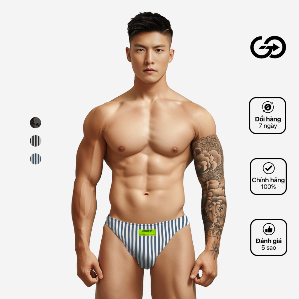Gos Aqualine S18 กางเกงว่ายน้ํากีฬาผู้ชาย