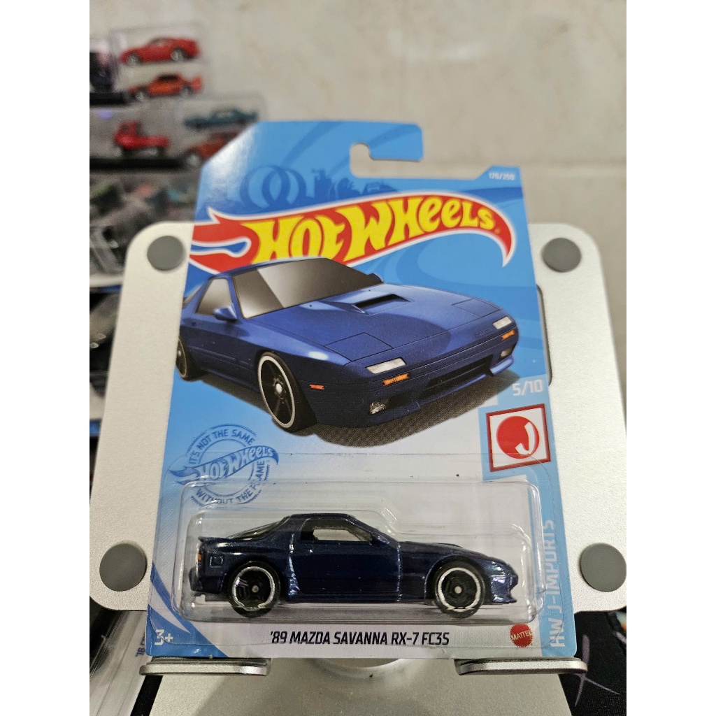 Hot Wheels 89 Mazda Savanna RX 7 FC3S รถโมเดล