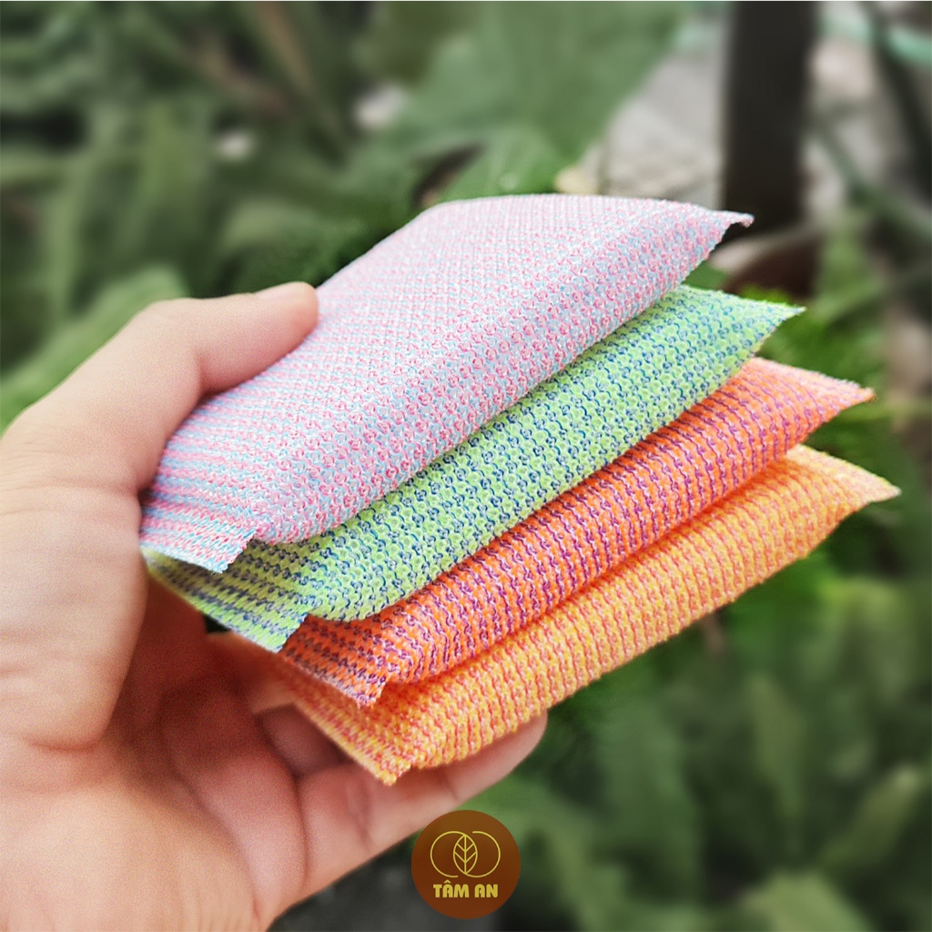 [BEFOR USE SHOULD SELL] ฟองน้ําล้างจานสําหรับหม้อและกระทะ คุณภาพดี สีสุ่ม