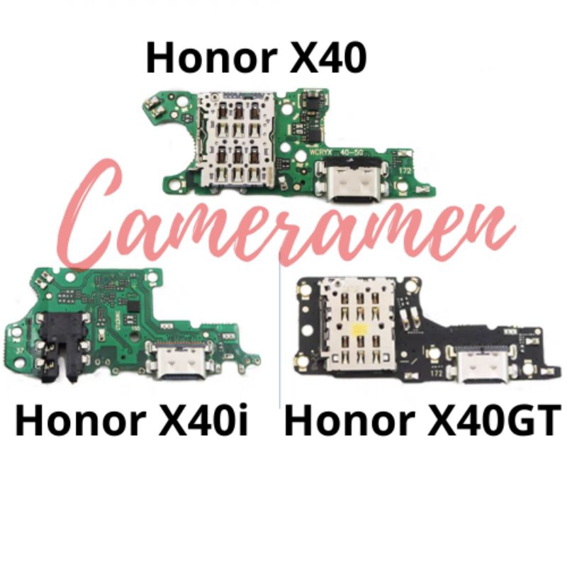 Honor X40 X40i X40GT X40 GT ประกอบการชาร์จ / บอร์ดชาร์จ
