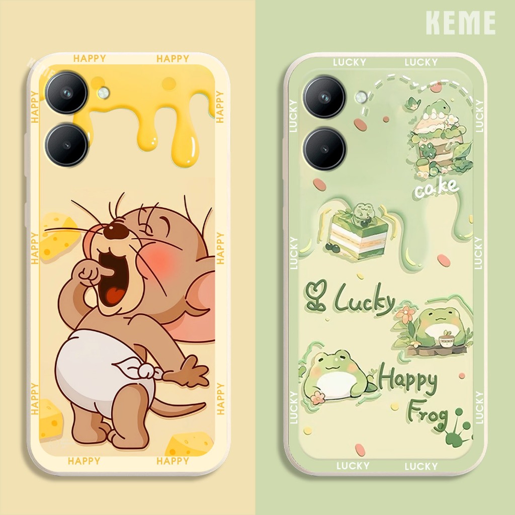 เคส Realme C33 / Realme 10 / Realme 10 Pro Plus 5G / A96 พร้อมดีไซน์ตัวการ์ตูนชื่อดัง