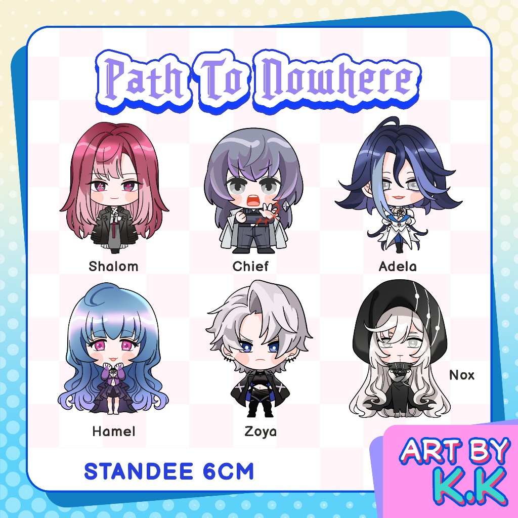 พวงกุญแจ/standee Acrylic Path To Nowhere โดย KK